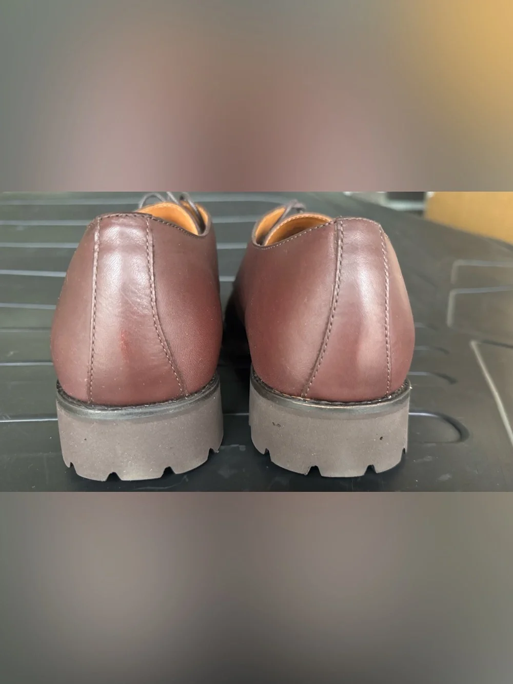 NEW J. Crew Men's Brown Leather Derby Shoes
